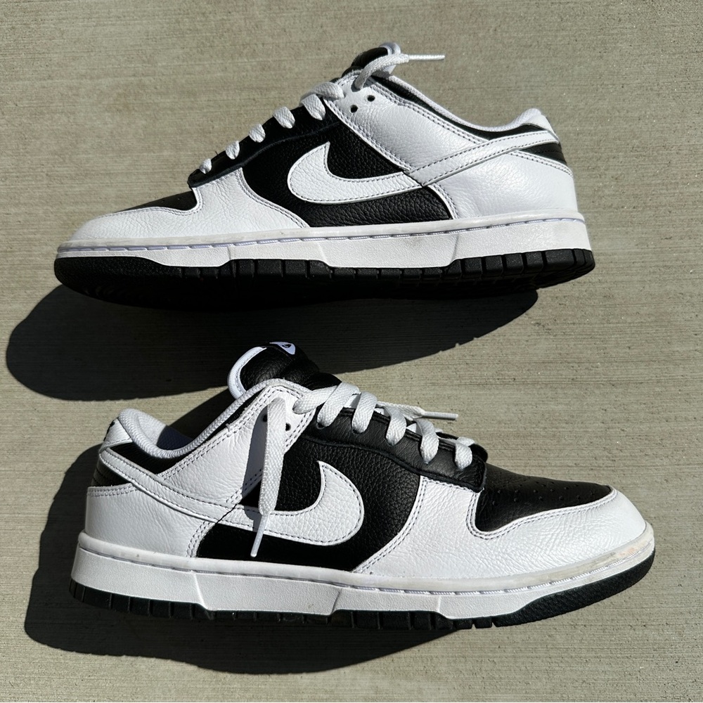 Nike Dunk Low Black and White Sneakers